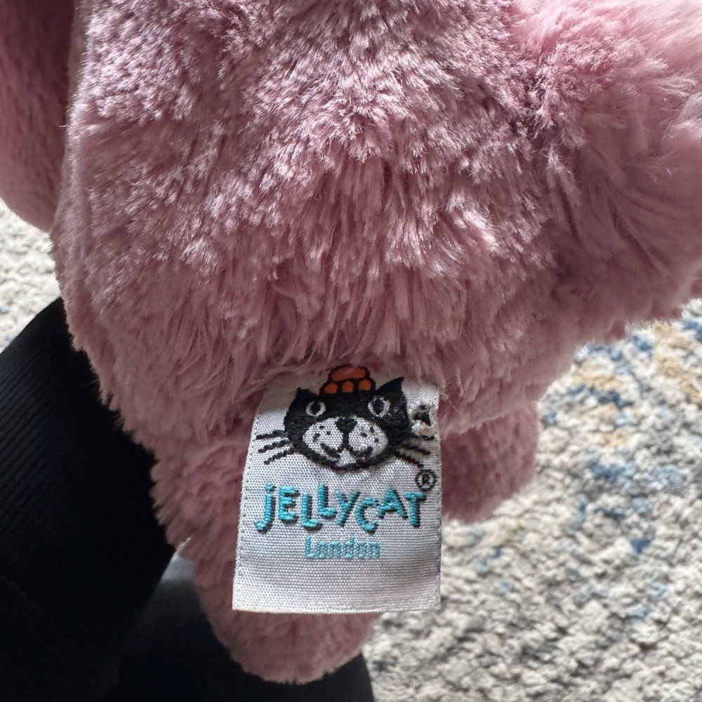 Jellycat Blush Pink Bashful Bunny - Picture 4 of 4